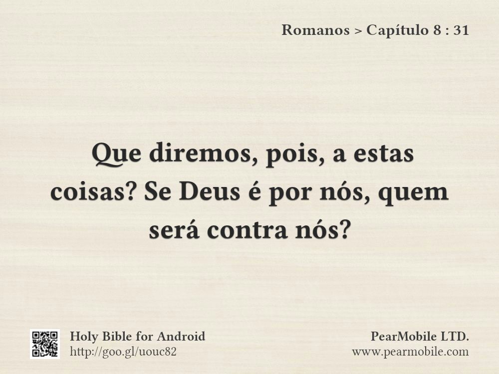 Romanos, Capítulo 8:31